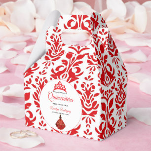 Ballotins Elégante Quinceañera royale rouge