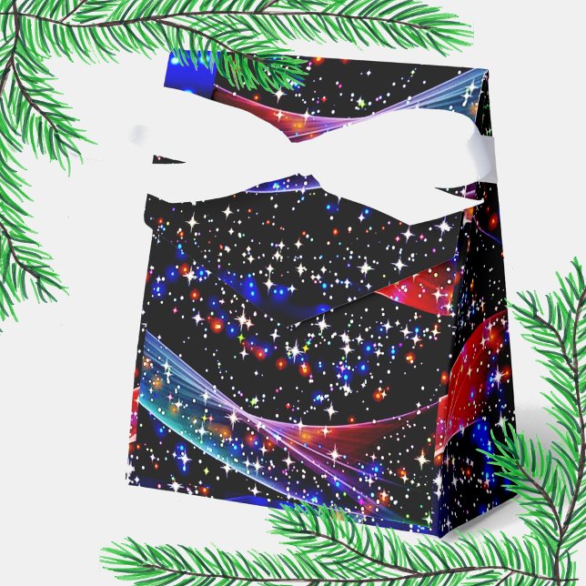 Ballotins Élégantes Étoiles de la Marine, Bleu, Rouge rose N (Créateur téléchargé)