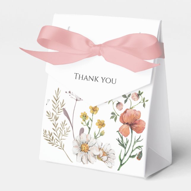 Ballotins Élégantes Fleurs Sauvages  (Verso)