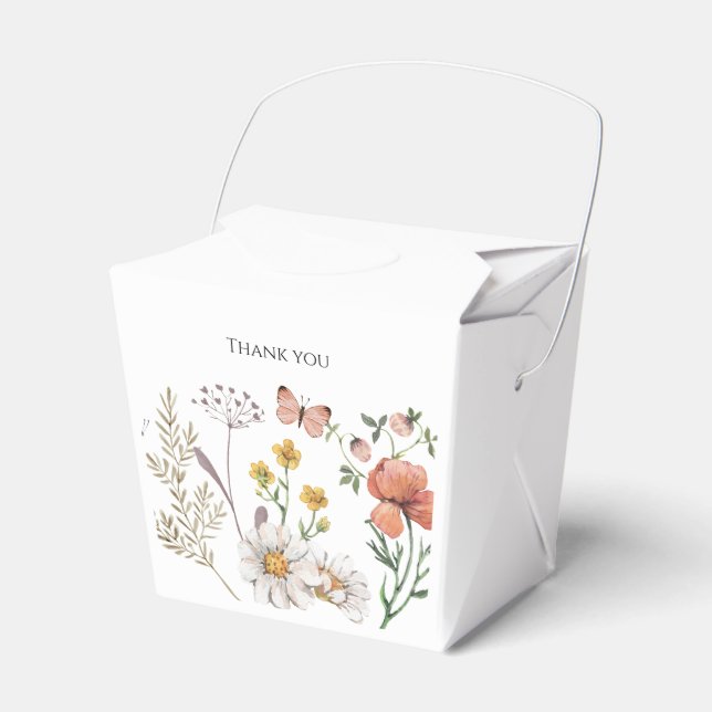Ballotins Élégantes Fleurs Sauvages  (Verso)