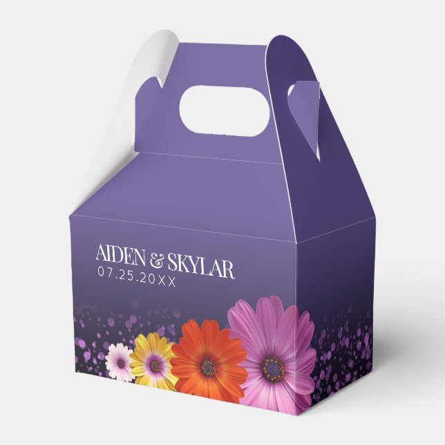 Ballotins Élégantes marguerites avec Mariage à Parties scint (Verso)