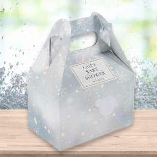 Ballotins Élégantes premières flocons de neige Baby Shower