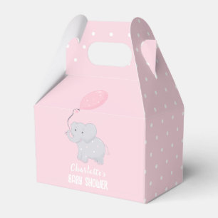 Ballotins Eléphant Baby shower fille mignonne Ballotin