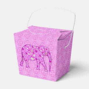 Ballotins Éléphant fleur - orchidée et magenta
