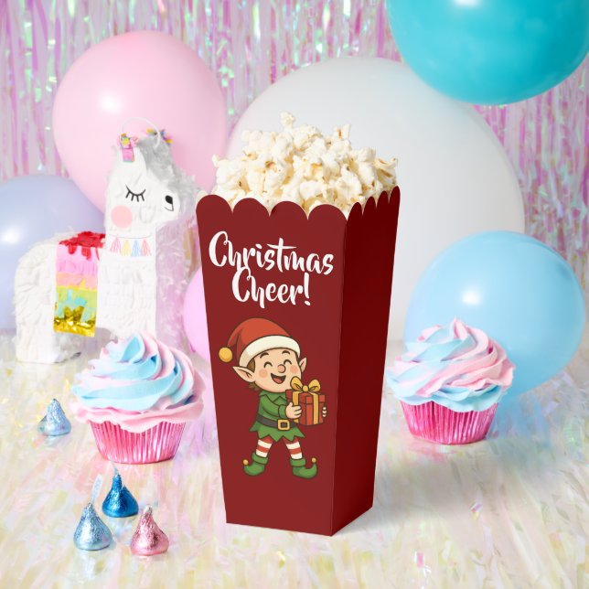 Ballotins Elfe de Noël adorable avec boîte cadeau (Fête)