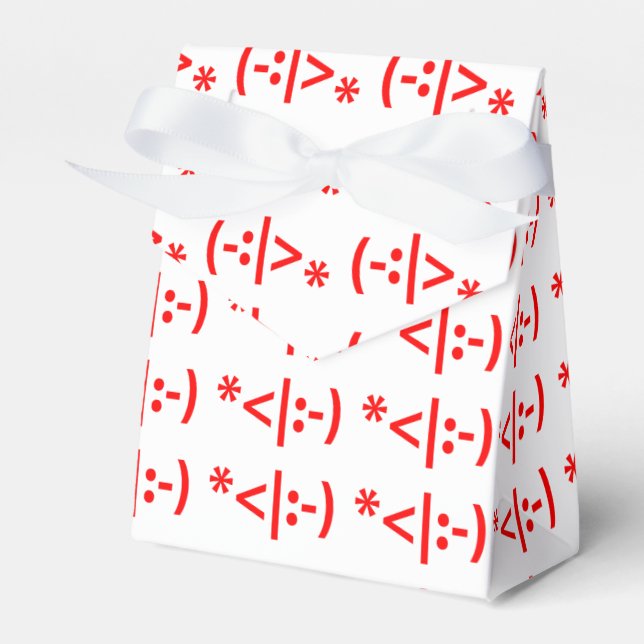 Ballotins Elfe de Noël Emoticon Xmas ASCII Texte Art (Verso)
