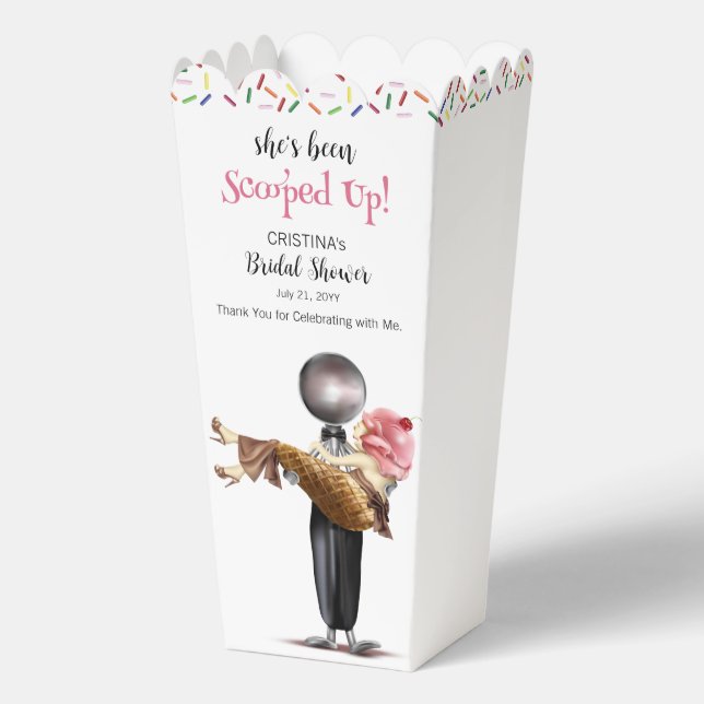 Ballotins Elle a été rachetée crème glacée fraise nuptiale (Recto)