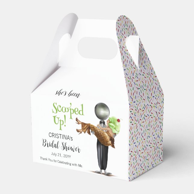 Ballotins Elle a été ramassée Pistachio crème glacée nuptial (Verso)