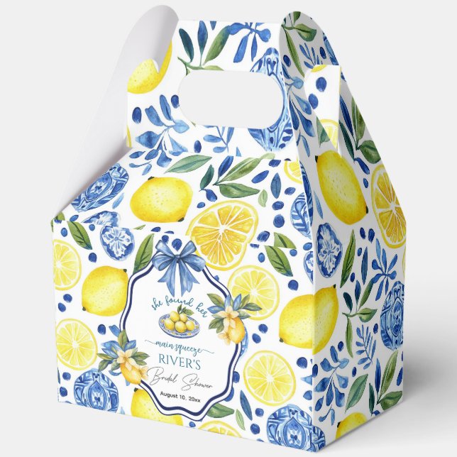 Ballotins Elle a trouvé sa Baby Shower de robe de mariée (Recto)