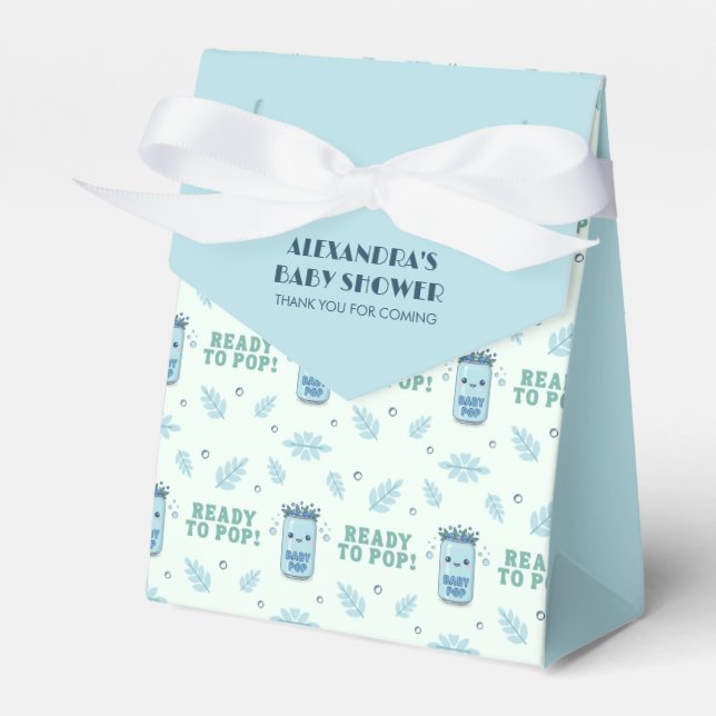 Ballotins Elle est prête à éclater Blue Boho Kawaii Soda (Verso)