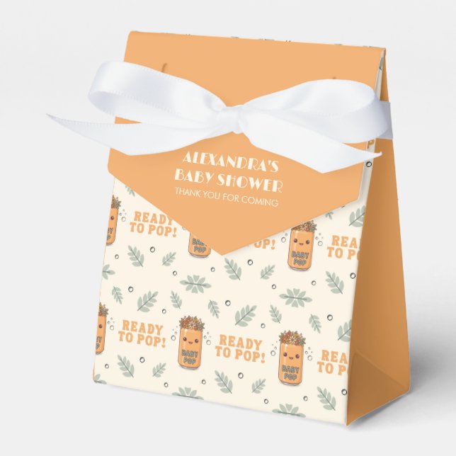 Ballotins Elle est prête à éclater Orange Boho Kawaii Soda (Verso)