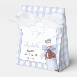 Ballotins Elle est prête à éclore Baby Shower avec un nœud b