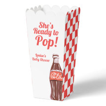 Elle est prête à éclore Cadeau de pop corn pour Ba