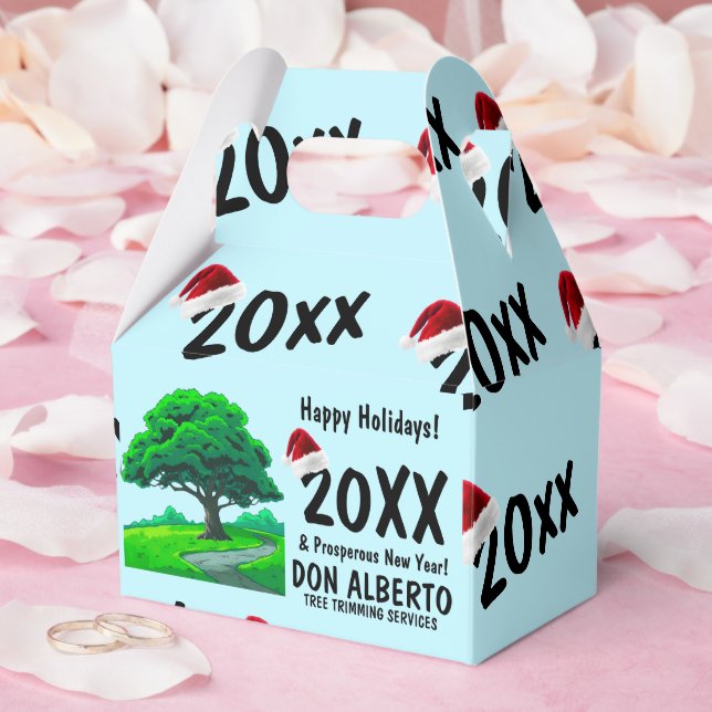 Ballotins Élogage personnalisé d'arbre de Noël de chêne (Mariage)