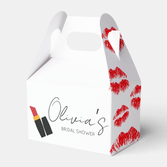 Ballotins Embrasser la mariée adieu shower de mariage (Verso)