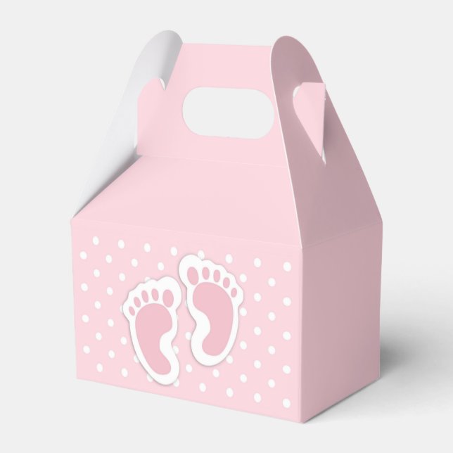 Ballotins Empreintes Bébé Rose Cute (Arrière)