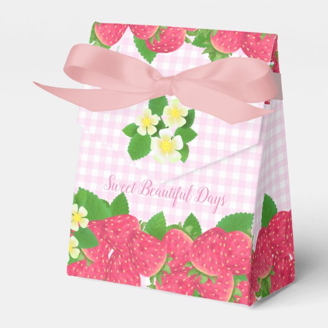 Ballotins En vichy rose fraise (Verso)