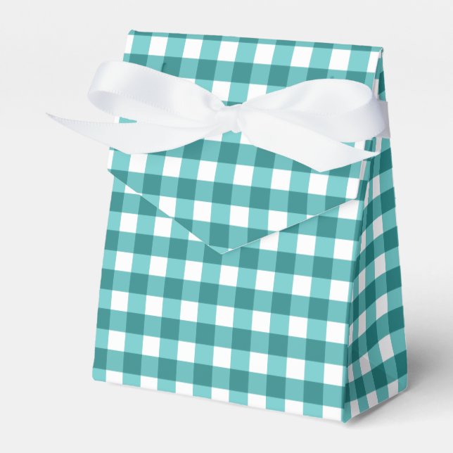 Ballotins en vichy turquoise (Verso)