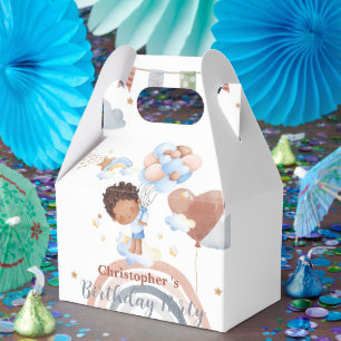 Ballotins Enfants mignons Ballon Garçons Afro-américains Ann