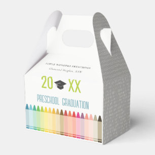 Ballotins Enfants mignons Crayon Fun Rainbow Preschool Gradu