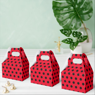 Ballotins Enfants mignons Red Ladybug Polka dot party Motif
