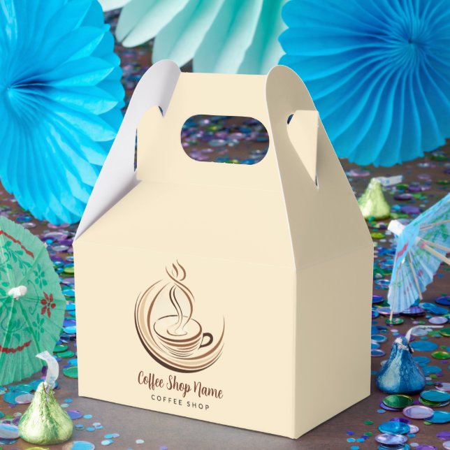 Ballotins Enseigne de magasin de logo d'entreprise de café e (Fête)