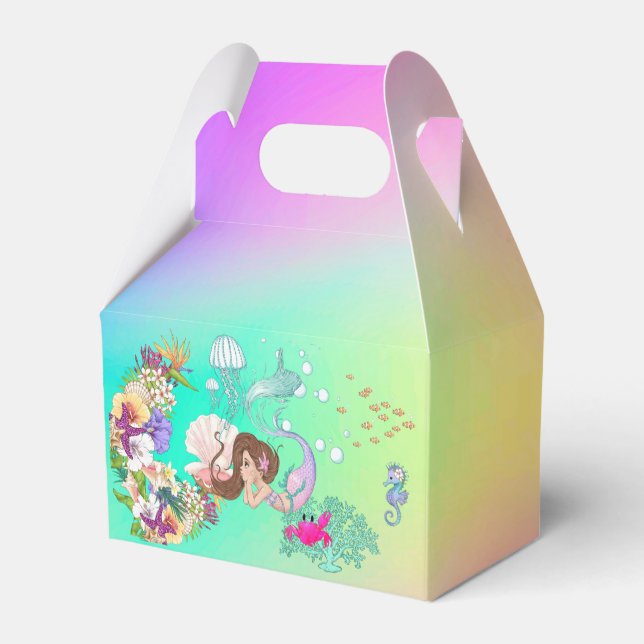 Ballotins Épée rose de sirène rose mignonne (Arrière)