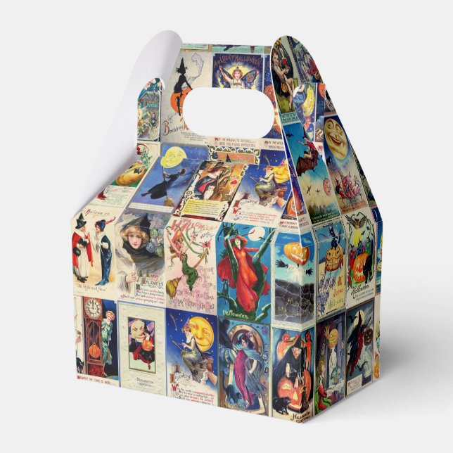 Ballotins Ephémère d'Halloween vintage (Verso)