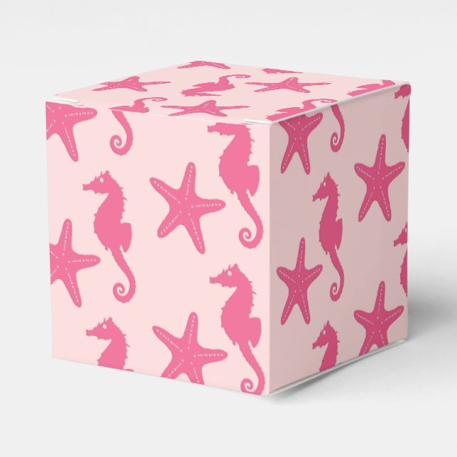 Ballotins Équestre et étoile de mer - corail rose (Verso)