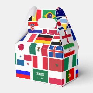 Ballotins ÉQUIPE DE FOOTBALL DE FOOTBALL D'origine DRAPEAUX 