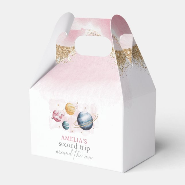 Ballotins Espace extra-atmosphérique Fille Anniversaire Gala (Verso)