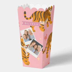 Ballotins esthétique personnalisée rose tigre chic branchée