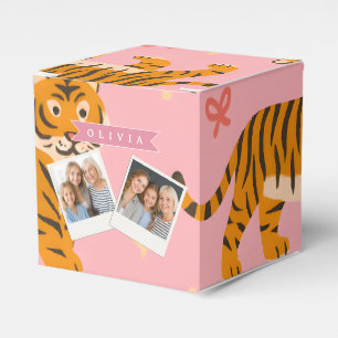 Ballotins esthétique personnalisée rose tigre chic branchée 