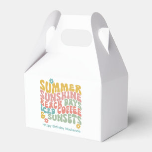 Ballotins Été Super Rétro Monogramme rose Nom Bagage