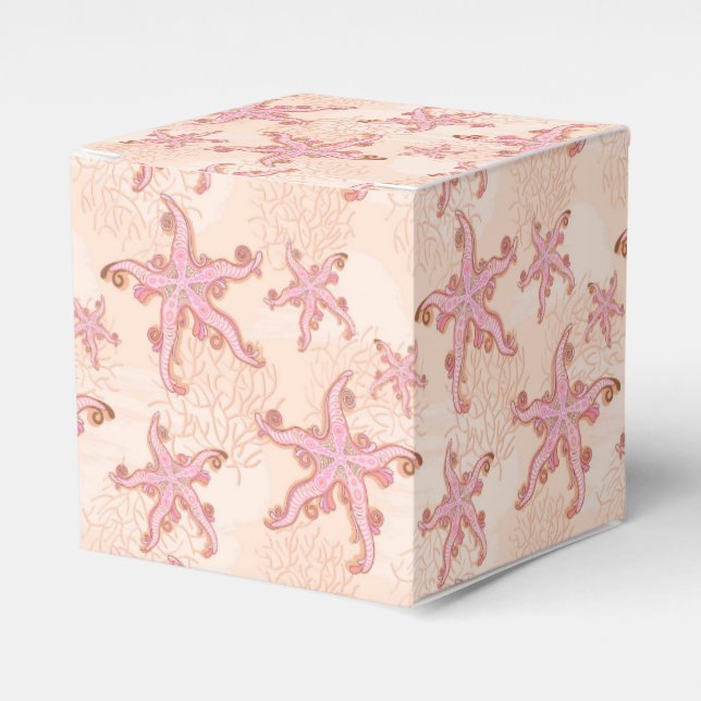 Ballotins Étoile de mer et corail rose pastel (Verso)