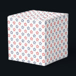 Ballotins Étoiles Patriotiques<br><div class="desc">Cette boîte de faveur de cadeau est présentée dans une impression d'étoiles rouge,  blanc et bleu. 
Choisissez parmi de nombreux styles,  personnalisez cet article ou achetez tel quel.




Impression sous licence</div>