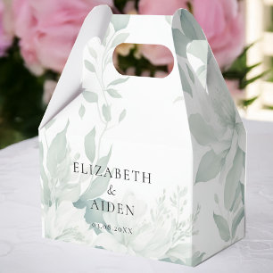 Ballotins Eucalyptus, Lumineux, Boîte Mariage