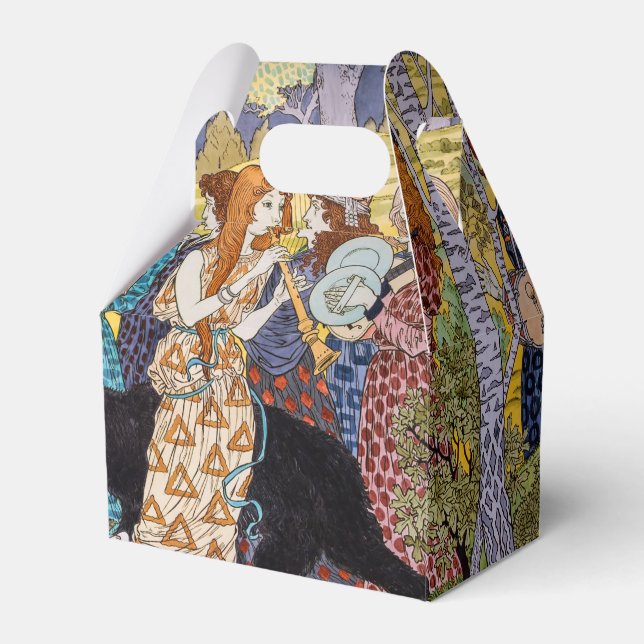 Ballotins Eugene Grasset - Panneau décoratif Harmony (Verso)