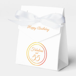 Ballotins Fabuleux et 55 blanc orange rouge jaune