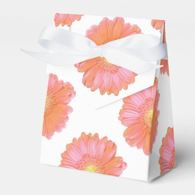 Ballotins Faisée de gerbera orange (Verso)