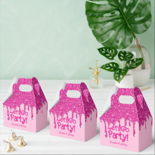 Ballotins Faisons la Fête Anniversaire Rose Pailleté Tendanc