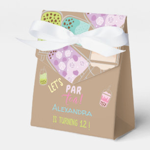Ballotins Faisons l'anniversaire du thé bobba à thé