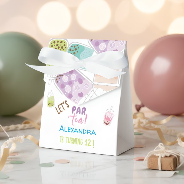 Ballotins Faisons l'anniversaire du thé bobba à thé (Créateur téléchargé)