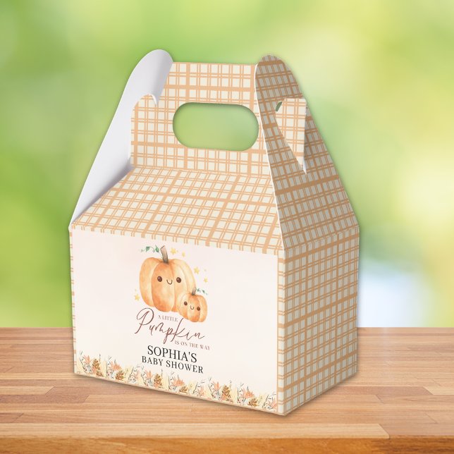 Ballotins Fall Baby Shower Favor - "A Little Pumpkin  (Créateur téléchargé)