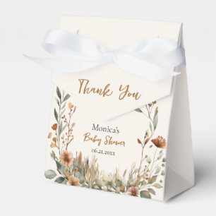 Ballotins Famille de cerfs Boho Pampas Baby shower orthodoxe