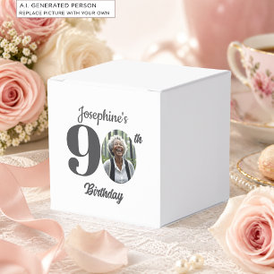 Ballotins Faveur de photo de fête d'anniversaire 90 audacieu