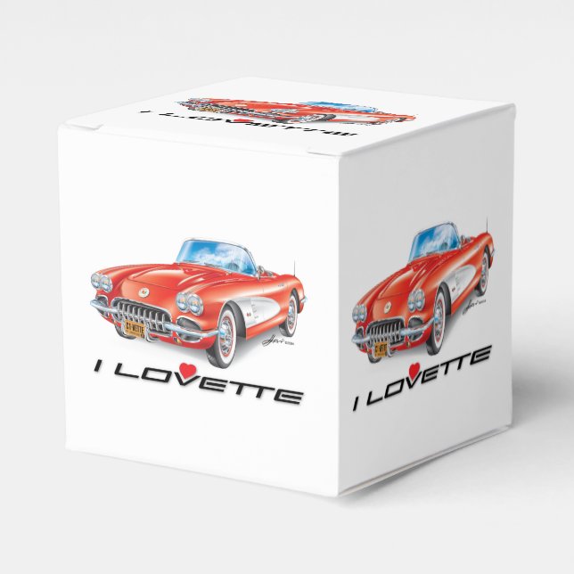 Ballotins Favor Box (Verso)