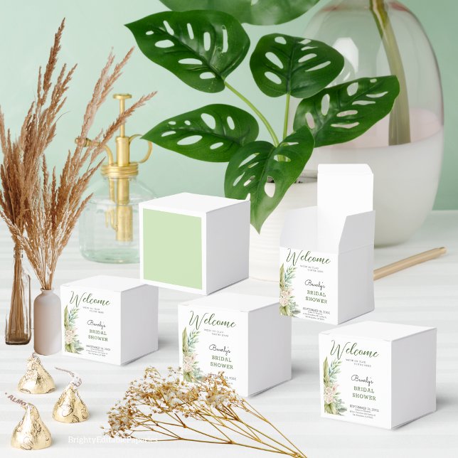 Ballotins Favoriser une boîte de Fête des mariées de Pampas  (Créateur téléchargé)