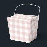 Ballotins Faye et Lauren Blush Carreaux<br><div class="desc">Nous vous présentons nos charmantes boîtes de faveur à motif à carreaux,  le moyen idéal d'exprimer votre gratitude à vos invités de mariage,  d'anniversaire ou d'événement d'entreprise. Ces boîtes de faveur personnalisées sont sûres de faire sentir vos invités spéciaux et de laisser une impression durable.</div>