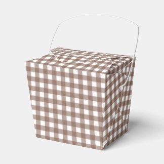 Ballotins Faye et Lauren Brown Gingham